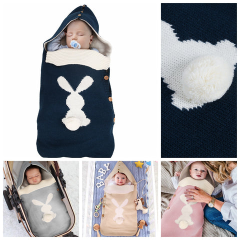 Soft Knit Baby Sleeping Bag