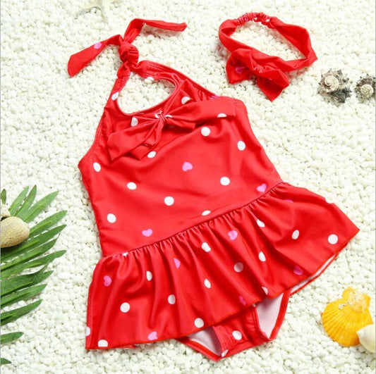 Children's Girls Bodysuit Swimwear