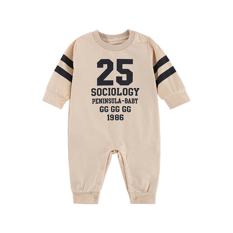 Fall Baby Sports Romper