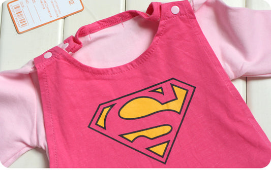 Superman Baby Girl Jumpsuit