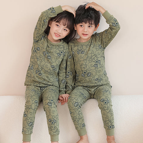 Cotton Kids Boy-Girl Long Pajamas