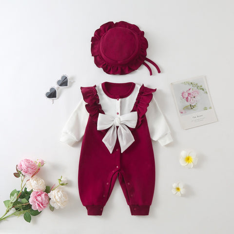 Baby Girl Spring Velvet Jumper