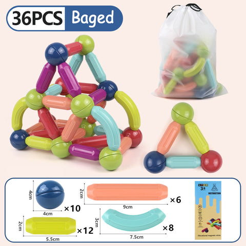 Children's Educational Magnetic Building Blocks