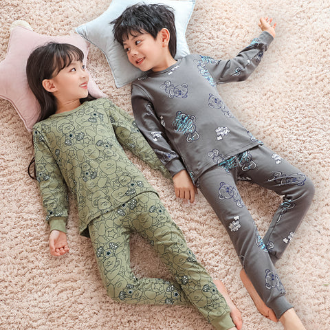 Cotton Kids Boy-Girl Long Pajamas