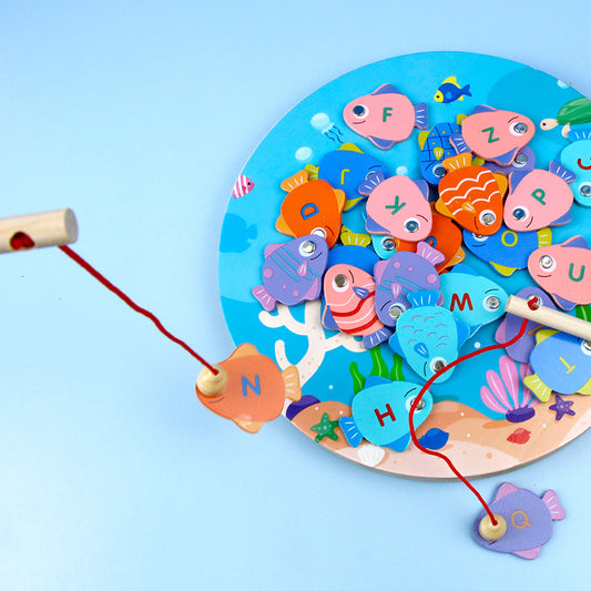 Wooden Magnetic Fishing Toy