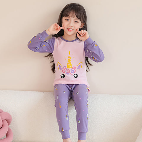 Cotton Kids Boy-Girl Long Pajamas