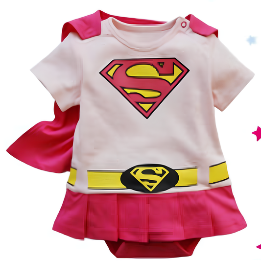 Superman Baby Girl Jumpsuit