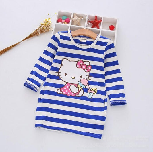 Kitty Rabbit duck Kids Girls Shirt