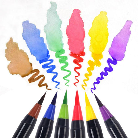 20 Watercolor Pens Set