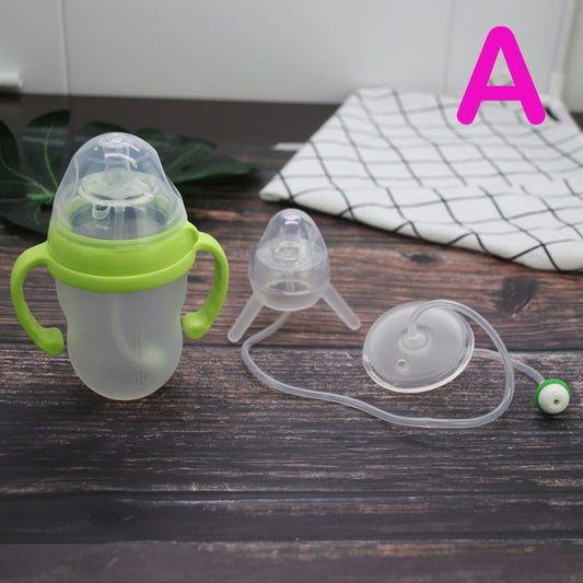 Cute Silicone Sippy Bottle