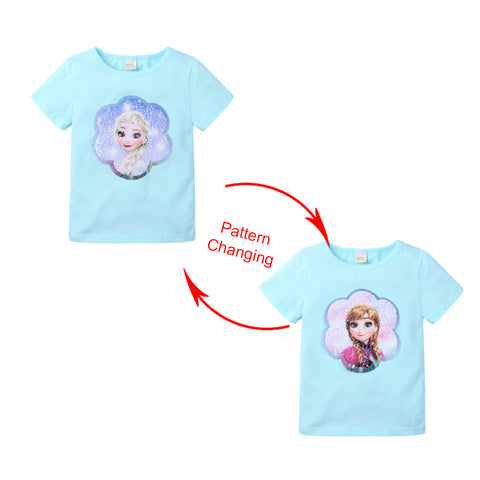 Kids Summer Cut Printed T-Shirt