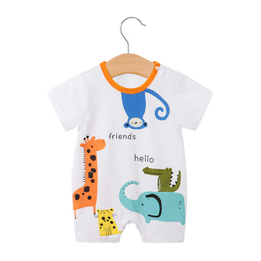 Cartoon Animal Baby Jumpsuit