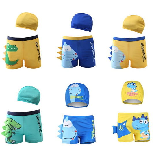 Boy Swim Short with Hat