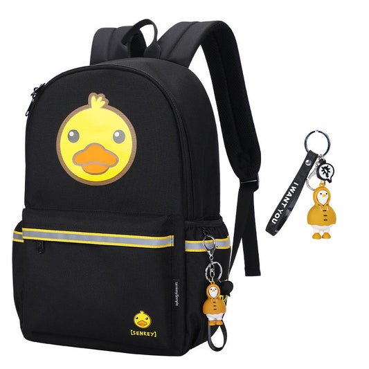 Animals Cartoon Design School Backpack