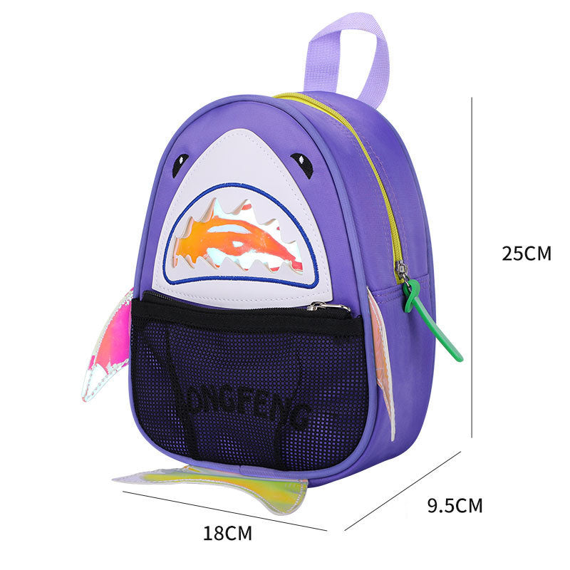 Cute Shark Kindergarten Backpack