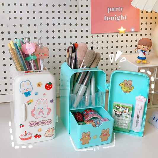 Refrigerator Mini Desktop Storage Box