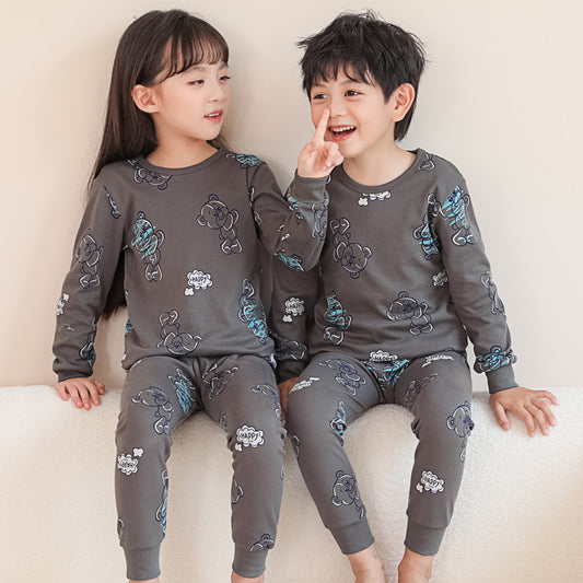 Cotton Kids Boy-Girl Long Pajamas