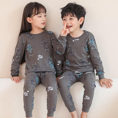 Cotton Kids Boy-Girl Long Pajamas