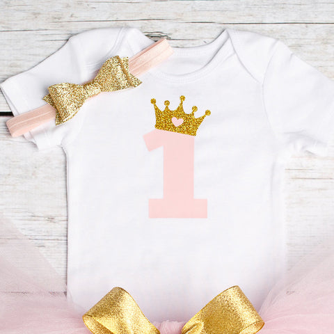 One Year Baby Girl Princess Dress