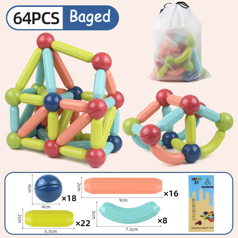 Children's Educational Magnetic Building Blocks