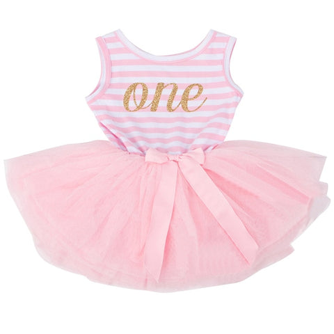 One Year Baby Girl Princess Dress