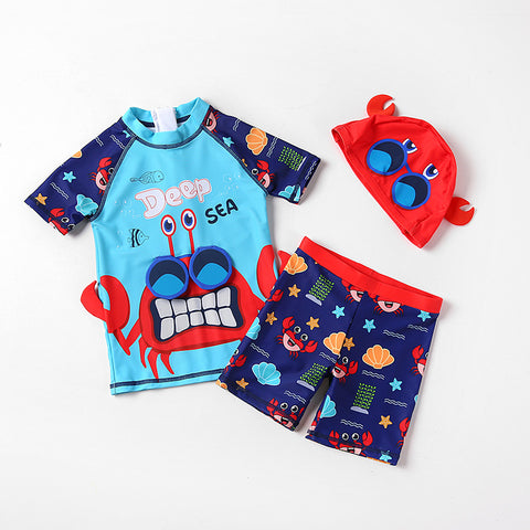 Crab Deep Sea Kids Swim wear