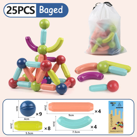 Children's Educational Magnetic Building Blocks