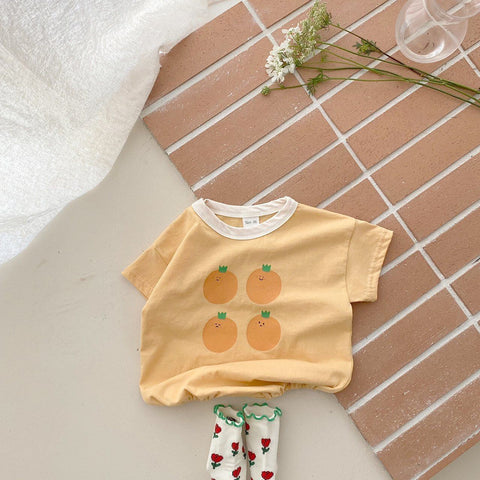 Infant Summer Fruit Romper