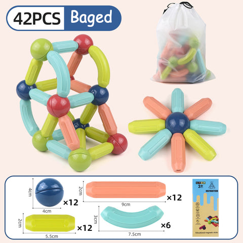 Children's Educational Magnetic Building Blocks