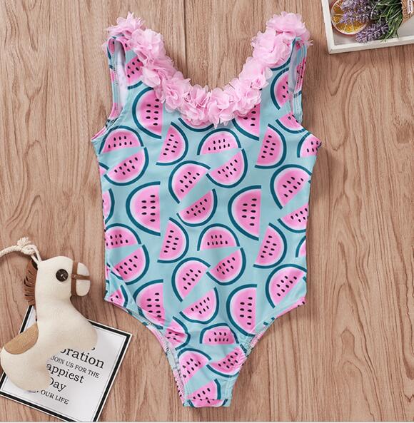 Girls Watermelon Swimsuit