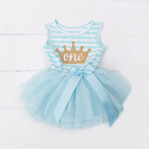 One Year Baby Girl Princess Dress