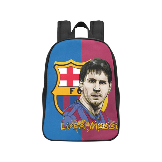 Lionel Messi Canvas Backpack