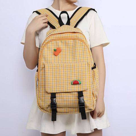 Pumpkin Girls School Backpack