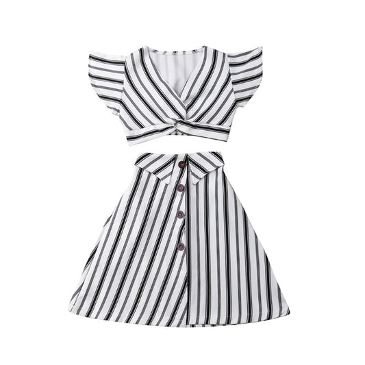 2pcs Adorable Toddler Girl Dress