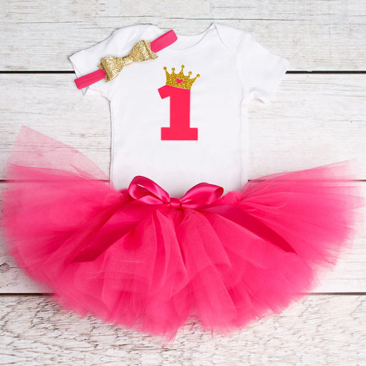 One Year Baby Girl Princess Dress