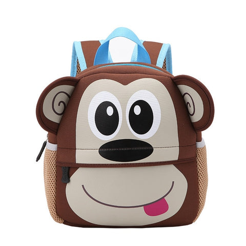 3D Animals Design Children Backpacks