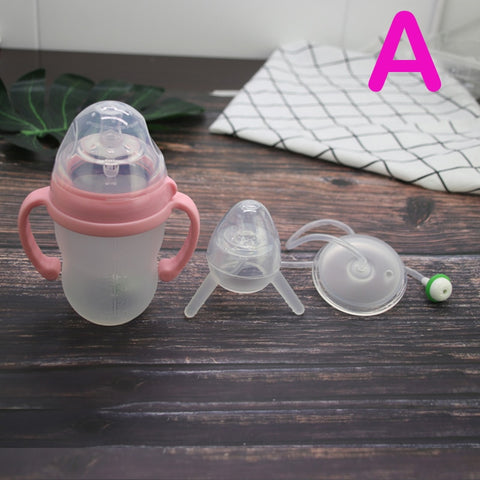 Cute Silicone Sippy Bottle