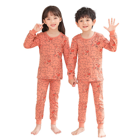 Cotton Kids Boy-Girl Long Pajamas