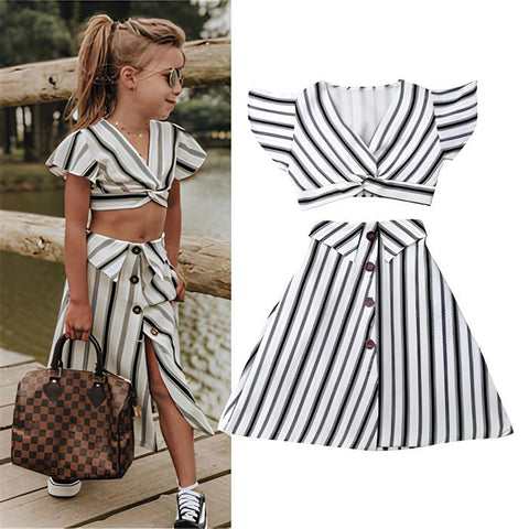 2pcs Adorable Toddler Girl Dress