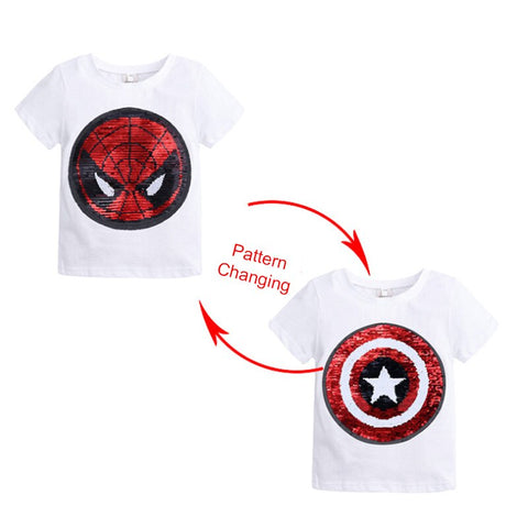 Kids Summer Cut Printed T-Shirt