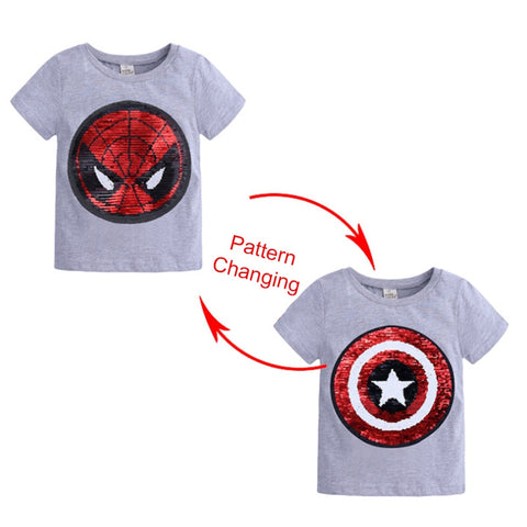 Kids Summer Cut Printed T-Shirt