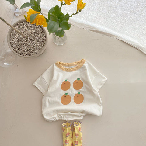 Infant Summer Fruit Romper