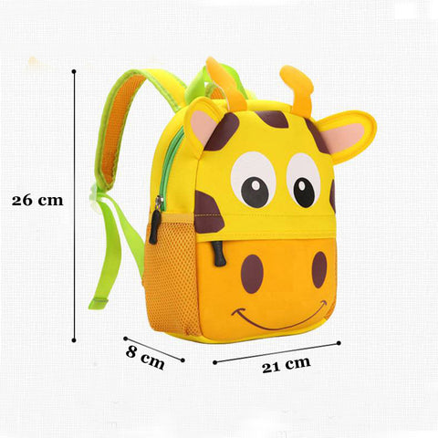 3D Animals Design Children Backpacks