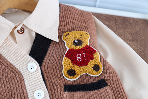 Bear Autumn Long Sleeved Suit For Baby Boy