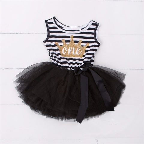 One Year Baby Girl Princess Dress