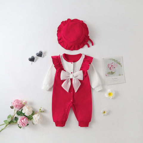 Baby Girl Spring Velvet Jumper