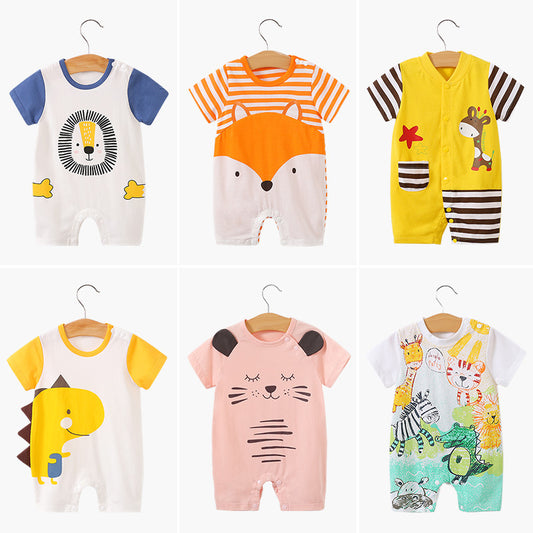 Cartoon Animal Baby Jumpsuit