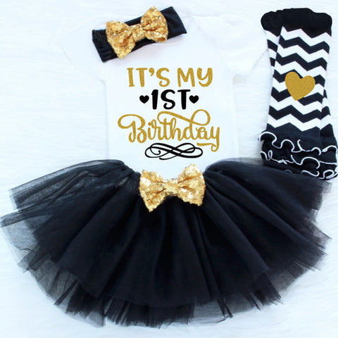 One Year Baby Girl Princess Dress