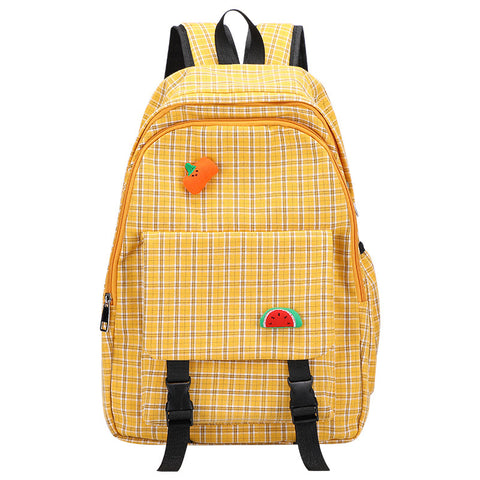 Pumpkin Girls School Backpack