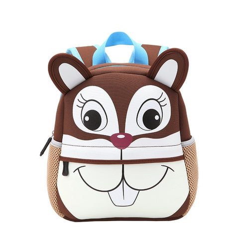 3D Animals Design Children Backpacks